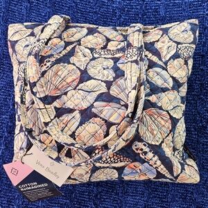 Vera Bradley Vera Tote Morning Shells NWT